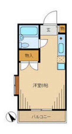 メゾンイーストの物件間取画像